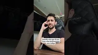 Quando vejo que dá para fazer sites profissionais sem código