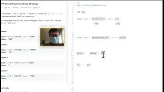 VISA Software Engineer Interview Question | LeetCode 1071  Greatest Common Divisor of Strings