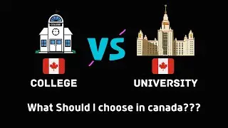 Difference Between College & University In Canada | Top Universities & Colleges in Canada