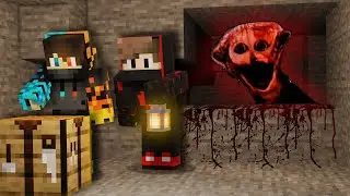 Surviving Minecraft Scariest Entity😨Ft. 