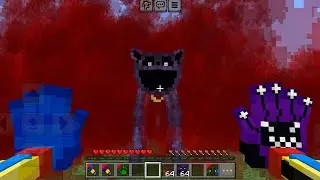 Poppy Playtime chapter 3 The Nightmare Catnap MOD in Minecraft PE