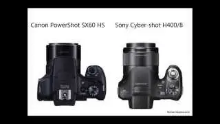Canon SX60 HS vs Sony H400B