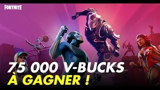 JE FAIS GAGNER 75000 VBUCKS FORTNITE AU 1000SUB + 400 LIKES !!!