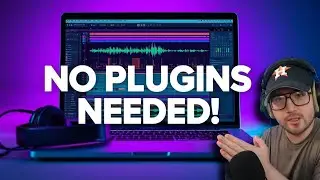 Making a Beat in Ableton Live 12 with NO PLUGINS (Beginner's Guide)