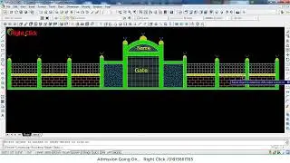 EidGah Field draw and Elevation in autoCAD