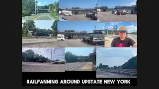 Warm Busy Day Railfanning Around  Upstate New York Featuring Amtrak 130