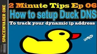 How to setup Duck DNS on unRAID to track your ip address   2 minute tips ep 06