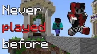 This Youtuber Has Never Played Bedrock.......