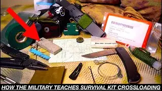 How The Military Teaches to Crossload and Conceal Survival Gear!
