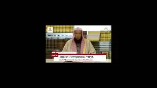 ЗНАЧЕНИЕ ТЕРМИНА "ТАГУТ".Шейх Абдуллах ибн Сулейман Аль-Муханна