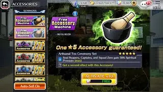 Free 5 Star Accessory Guaranteed Summon Bleach Brave Souls