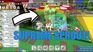 WE GOT A SUPREME SPROUT FIRST TRY! (Roblox Bee Swarm Simulator)