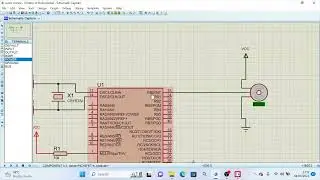 interfacing servo motor with pic16f877a mikro c and proteus | AL AMIN | Pic Mikro controller|Proteus