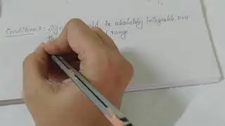 Condition for the existence of Fourier Series (Dirichlet Condition) ||EC202/ EE 307 MODULE3