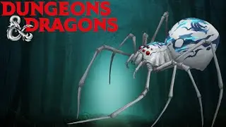 Phase spiders—monstrosities that attack from the ETHERAL PLANE (D&D Compendium of Monsters)