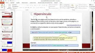 Crear hipervínculos en html