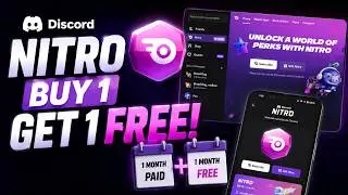 Discord Nitro Buy 1 Get 1 FREE! 🎉 How to Claim the New Offer (PC & Android)