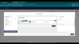 Display section with multiple columns in Screen Flow 