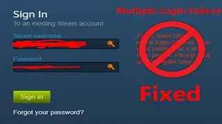 How to Fix There have been too many login failures on Steam