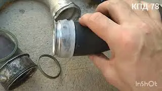 Т5 Транспортёр Разорвало патрубок. Патрубки в масле Не будут Моя доработка®️