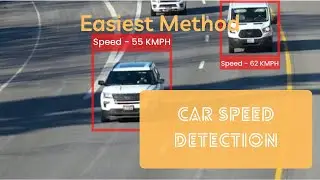 Car Speed Detection using OpenCV in Python | Car Detection | Techno Kidzo