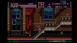 RetroTink 5X - Castlevania Bloodlines - Sega Genesis