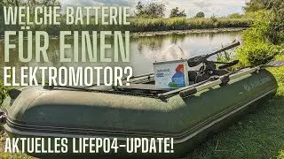 Welche Batterie für einen Elektromotor? Aktuelles Update! LiFePO4 Redodo Power einfach erklärt.