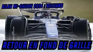 BILAN MI-SAISON F1 2024 - WILLIAMS : EN MANQUE DE PERFORMANCE