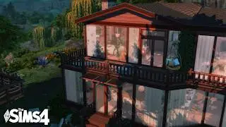 Семейный дом в лесу 🌲🍃| The Sims 4 | CC | Без строительства