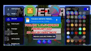 TOOLBOX FOR MCPE 1.19.51 INFINITE TIME NO CRASH BY FARIZ MCPE