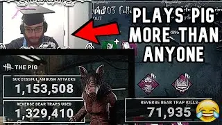 P100 Pro Pig reacts to DBD Pig Stats - (they're fine, don't be dumb)