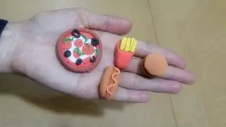 ❤️ Amazing Technique Make Realistic Miniature Food with polymer Clay | Diy mini foods