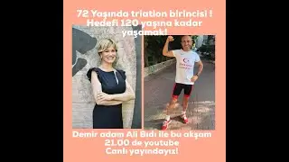 72 YAŞINDA TRİATLON ŞAMPİYONU OLDU!  ALİ BIDI'NIN HEDEFİ 12O'SİNE KADAR YAŞAMAK