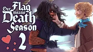 My Predictions and Hopes for Season Two! | Our Flag Means Death Speedpaint