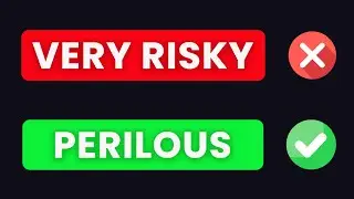 120 Powerful English Words to Replace 'VERY’