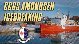 CCGS Amundsen - Icebreaking