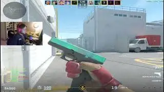 СИМПЛ В СОЛО ВЫИГРАЛ ИГРУ НА НЮКЕ // S1MPLE ИГРАЕТ НА FACEIT - [ENG]