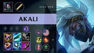 Akali Mid vs Rek'Sai - NA Master Patch 26.08