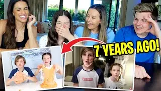 7 YEARS LATER REACTION TO OUR FIRST HALLOWEEN VIDEO!