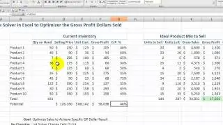 Use the Solver Add-in for Excel to Produce a Specific Formula Result