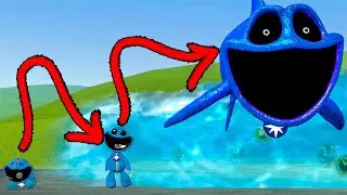 NEW EVOLUTION OF FORGOTTEN SMILING CRITTERS GLIMMER FISH POPPY PLAYTIME CHAPTER 3 In Garry's Mod! 🎮