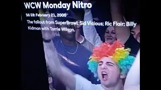 When you are 19, get 3rd row tickets to a wrestling match, and want to get on TV....
