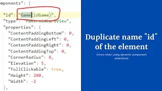 #2 Error and how to fix it when using multiple clicks on dynamic view to switch to another screen