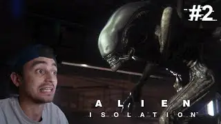 Crouching past DANGER!!! - ALIEN: Isolation - Nightmare P2