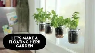 Let's make a floating herb garden with Sugru