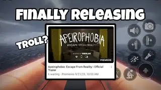 CHAPTER 2 TRAILER PREMIERING SOON! (Apeirophobia)