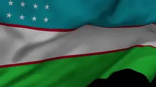Uzbekistan Flag