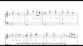 My Heart will Go On ( Easy Piano )