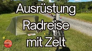 ⛺️Tent, sleeping mat, and more, my gear for cycling trips in 2025