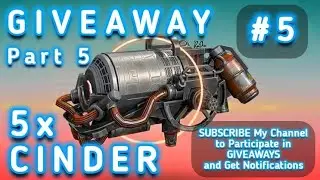 War Robots. CINDER GIVEAWAY. 5 x CINDER New Latest BETA Titan Weapon Giveaway. PART 5. 